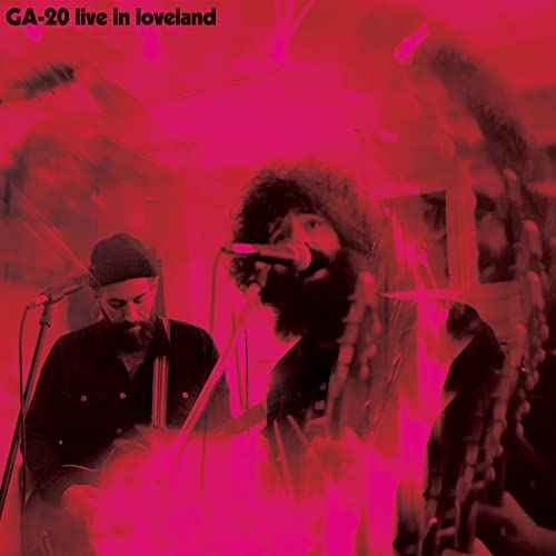 GA-20 album cover: musician with beard singing into a microphone.