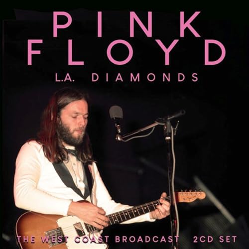 Pink Floyd "L.A. Diamonds" 2CD set cover featuring a musician with a guitar.