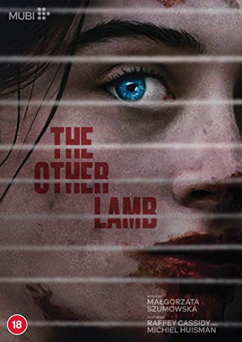 DVD cover for "The Other Lamb" featuring a woman’s eye behind bars.