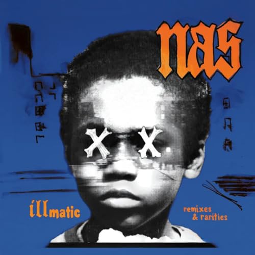 Album cover featuring a young boy's face with white X's over his eyes.