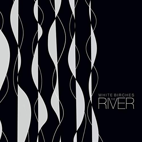 CD cover with abstract white shapes resembling birch trees on black.