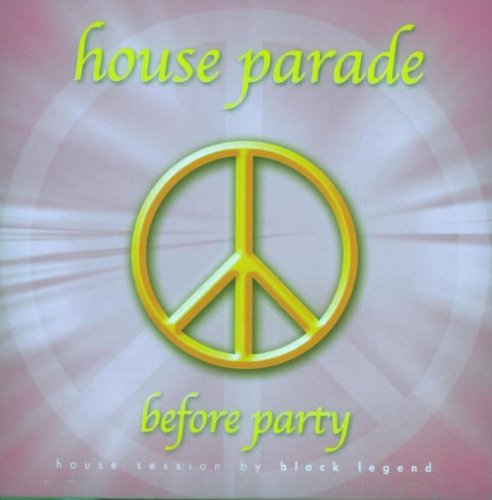 CD cover with yellow peace sign on a pink and white background.