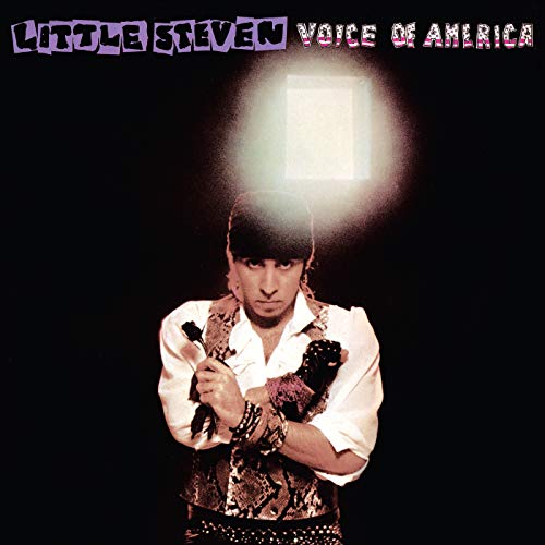 Album cover for Little Steven's "Voice of America" featuring a portrait.