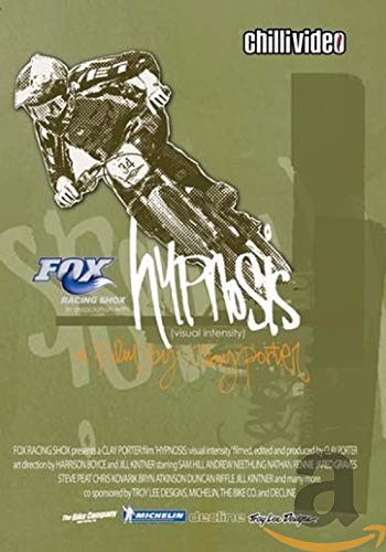 DVD cover for "Hypnosis" featuring a motocross rider in motion.
