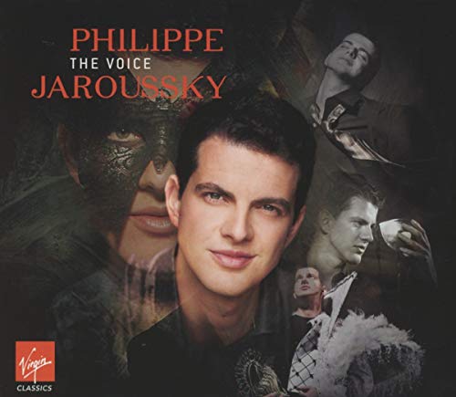 CD cover featuring countertenor Philippe Jaroussky in multiple portraits.