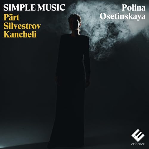 CD cover: woman in black dress against smoky, dark background.