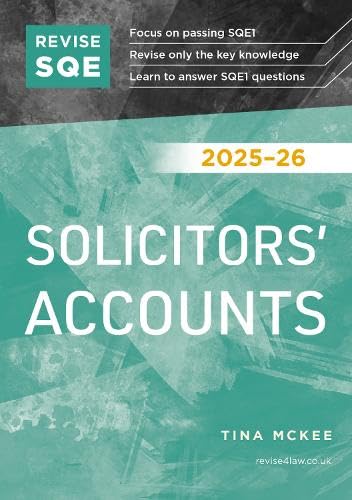 Revise SQE Solicitors' Accounts 2025/26 : SQE1 Revision Guide