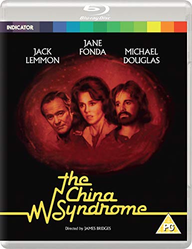“The China Syndrome” Blu-ray cover featuring Jack Lemmon, Jane Fonda, and Michael Douglas.