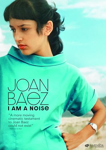 Joan Baez DVD cover featuring a portrait of the singer in teal.
