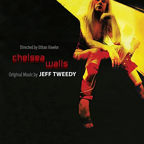 Jeff Tweedy album cover, "Chelsea Walls," featuring a man with a guitar.