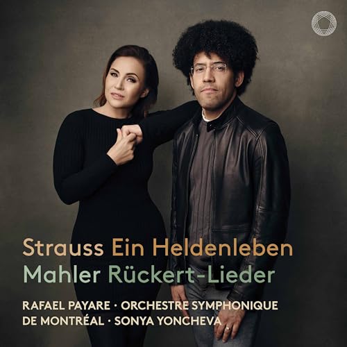 CD cover featuring Sonya Yoncheva and Rafael Payare, with text details.