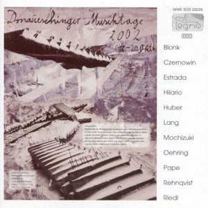 CD cover for "Donaueschinger Musiktage 2002" with abstract art and composer names.