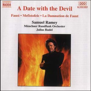 CD cover for Samuel Ramey’s “A Date with the Devil” opera recording.