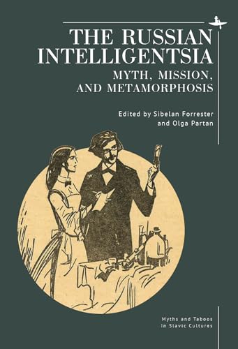 Book cover: "The Russian Intelligentsia" with sketched figures in a circle.
