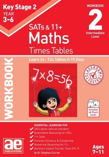 KS2 Times Tables Workbook 2: 15-day Learning Programme for 2x - 12x Tables