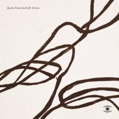 Vinyl album cover: abstract brown lines and a small eye symbol.
