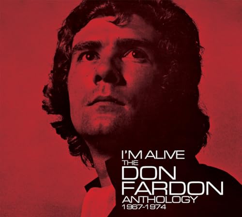 Don Fardon album cover: portrait with red background and white text.