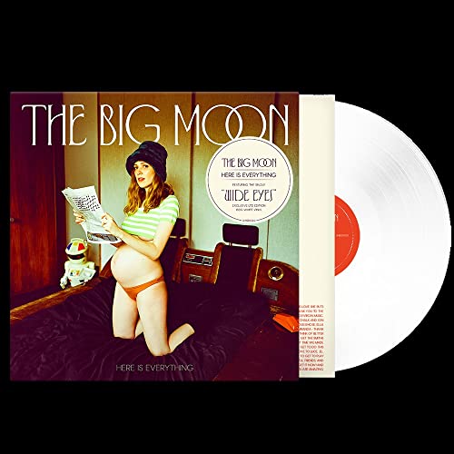 Vinyl record of The Big Moon's "Here Is Everything" album cover and disc.