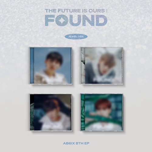 AB6ix "Future Is Ours : Found" CD cover with four member portraits.