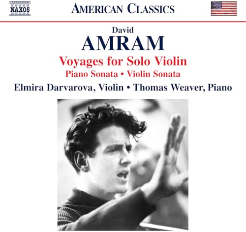 CD cover: portrait of a young man with a violin, text details.