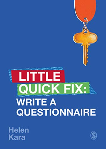 Write a Questionnaire (Little Quick Fix)