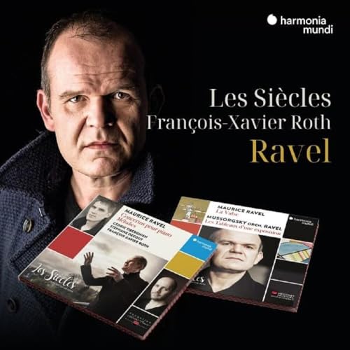 Vinyl album cover featuring portrait of a man and musical imagery.