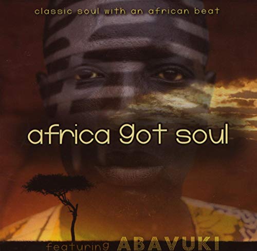 CD cover for "Abavuki - Africa Got Soul" featuring a man’s face.