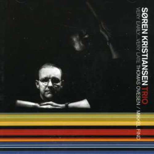CD cover featuring Søren Kristiansen Trio with a portrait of two men.