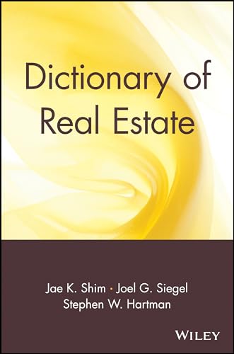 Dictionary of Real Estate