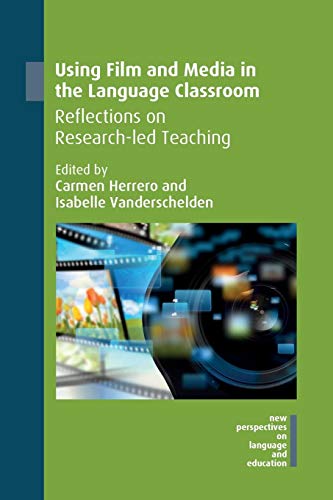 Book cover with title about film and media in language education.
