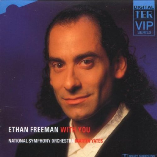 CD cover featuring portrait of Ethan Freeman, with text “With You”.
