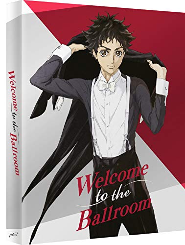 “Welcome to the Ballroom” Blu-ray case featuring an anime character in formalwear.