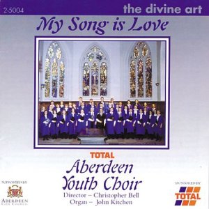 CD cover: Aberdeen Youth Choir performing in a church interior.