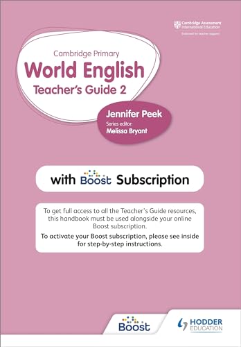 Cambridge Primary World English Teacher's Guide Stage 2 with Boost Subscription
