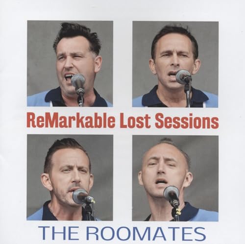 CD cover featuring four portraits of a man singing into a microphone.
