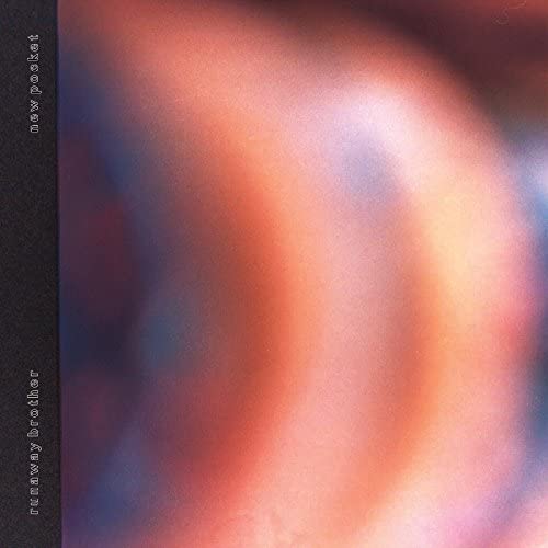 CD cover with blurred, abstract red and blue color gradients.