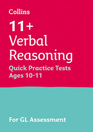 11+ Verbal Reasoning Quick Practice Tests Age 10-11 (Year 6): For the GL Assessment Tests (Collins 11+ Practice)