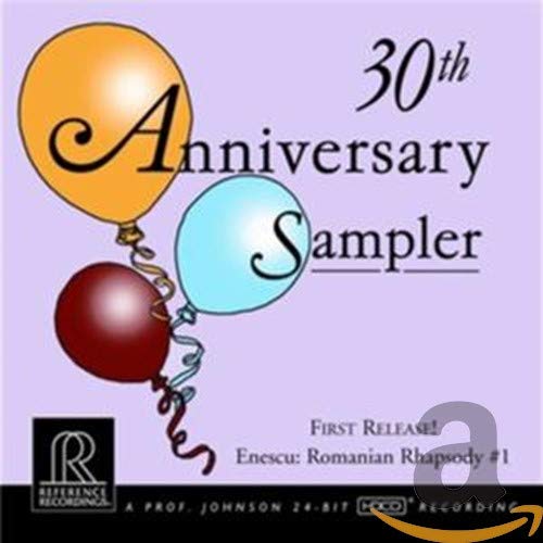 CD cover with balloons and text celebrating a 30th anniversary.