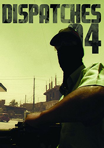 DVD cover for "Dispatches 04" featuring a silhouetted figure in a helmet.