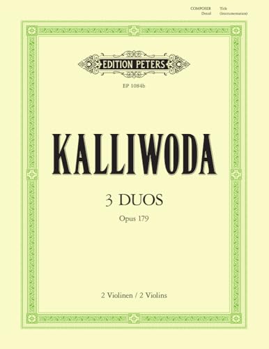 3 DUOS Op. 179
