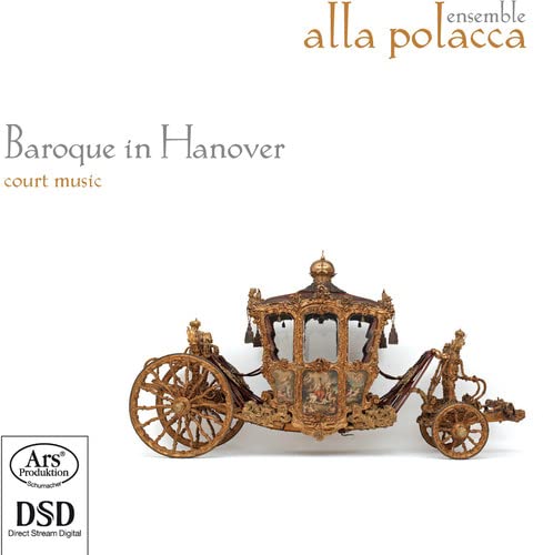 CD cover: Baroque music with image of an ornate golden carriage.