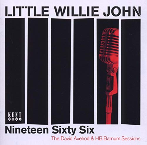 CD cover for Little Willie John’s “Nineteen Sixty Six” with a red microphone.