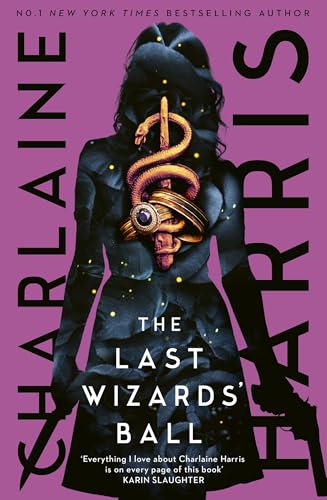 Book cover for “The Last Wizards’ Ball” featuring a woman and snake imagery.