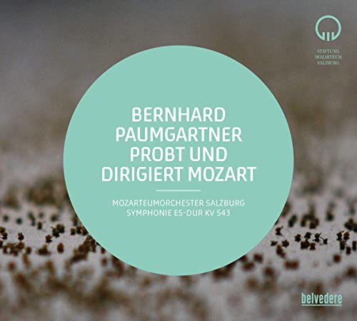 CD cover with teal circle, text “Bernhard Paumgartner” and abstract background.