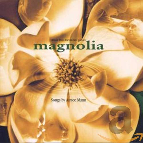 CD cover for Aimee Mann’s “Magnolia” soundtrack featuring magnolia blossoms.