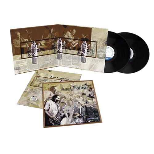 Joe Lovano Trio Fascination vinyl record with gatefold sleeve and inserts.