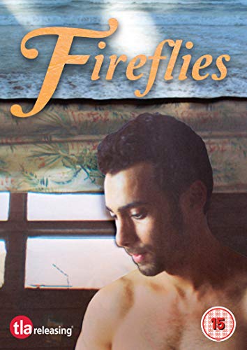 DVD cover for "Fireflies" featuring a man looking downwards, window backdrop.