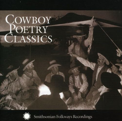 CD cover: Cowboys gathered around a campfire, sepia tone.