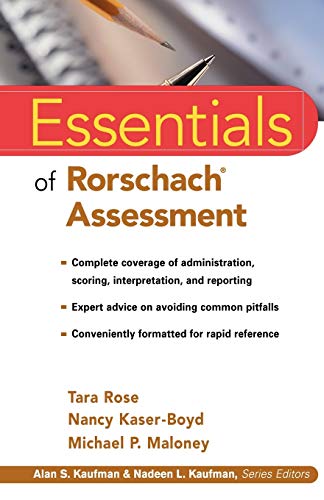Essentials of Rorschach Assessment