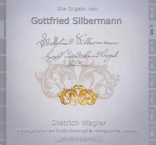CD cover for Dietrich Wagler’s “Die Orgeln von Gottfried Silbermann Vol. 7.”